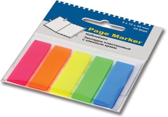 Blanke indeksfaner (5x25 kort)