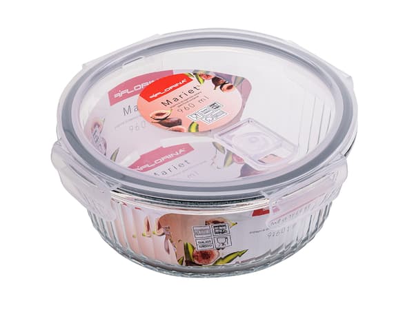 MARIET RUND GLASBEHOLDER 960 ML