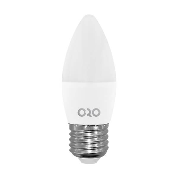 Lamppu ORO-E27-C37-TOTO-8W-CW 6500K