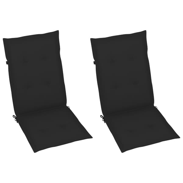 vidaXL Gungstol med kudde, bambu