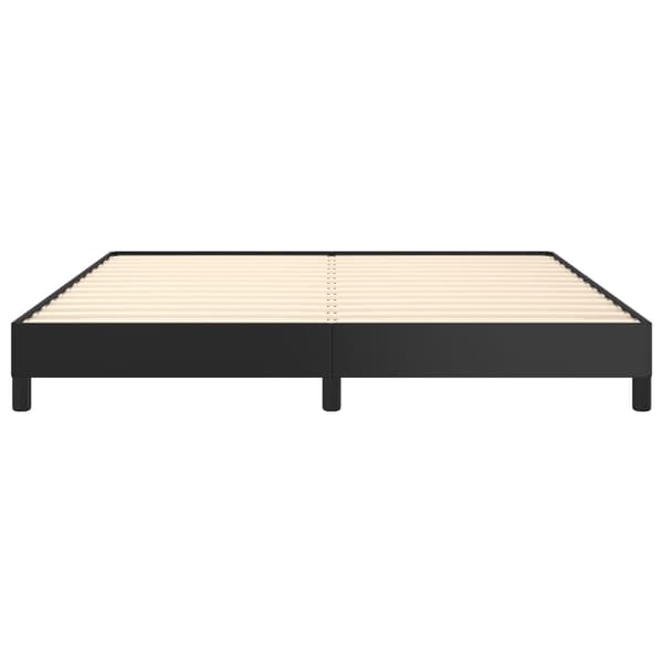 vidaXL sengestel sort 180x200 cm kunstlæder