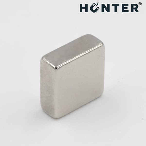 NEODYMIUM MAGNET 10x10x4 mm STÆRK PLADE Stang, Rektangulær, HUNTER
