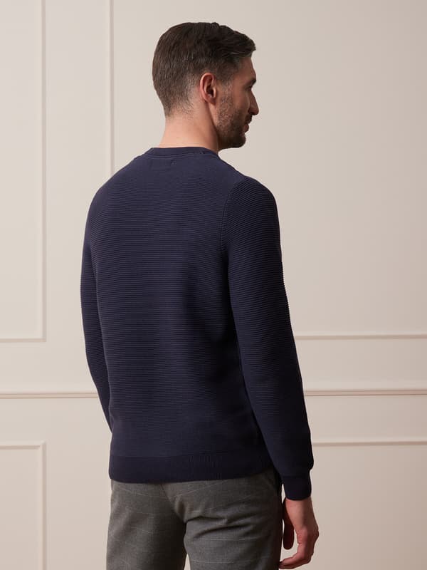 MARINEBLÅ CATON SWEATER XXL