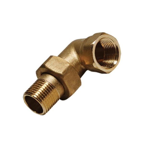 Idmar messing vinkelforskruning 3/4" med pakning