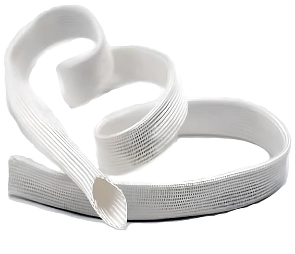 TRYTITE Silikonbelagd glasfiberrör 2,5 mm flätad 1 m