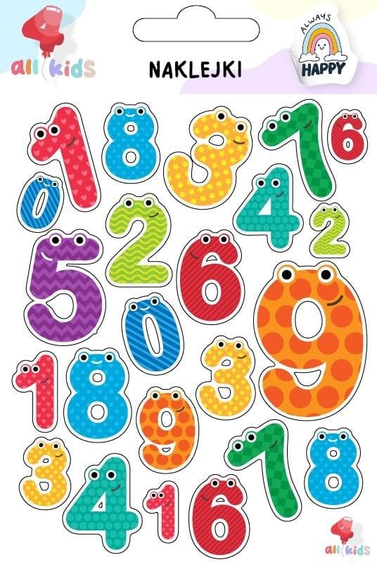 Tarrat lapsille Numerot
