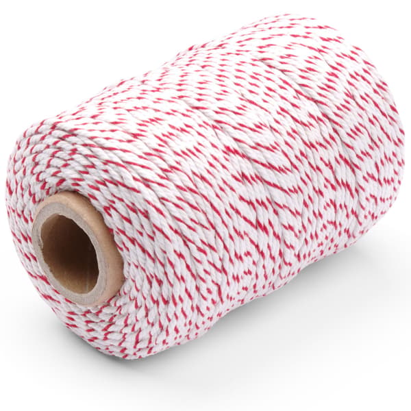 Korvsnöre i bomull och polyester 200 g / 132 m - Hendi 559239