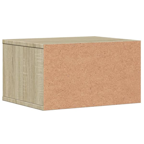 vidaXL printerstativ, Sonoma eg, 40x32x22,5 cm