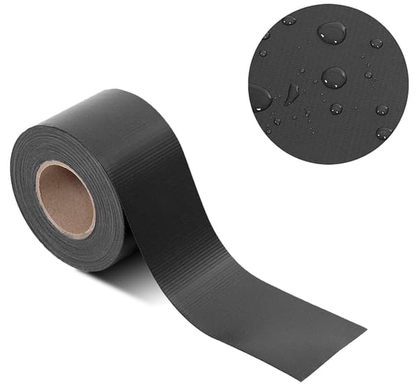Heckermann Hegnstape 4,75 cm x 35 m - Mørkegrå