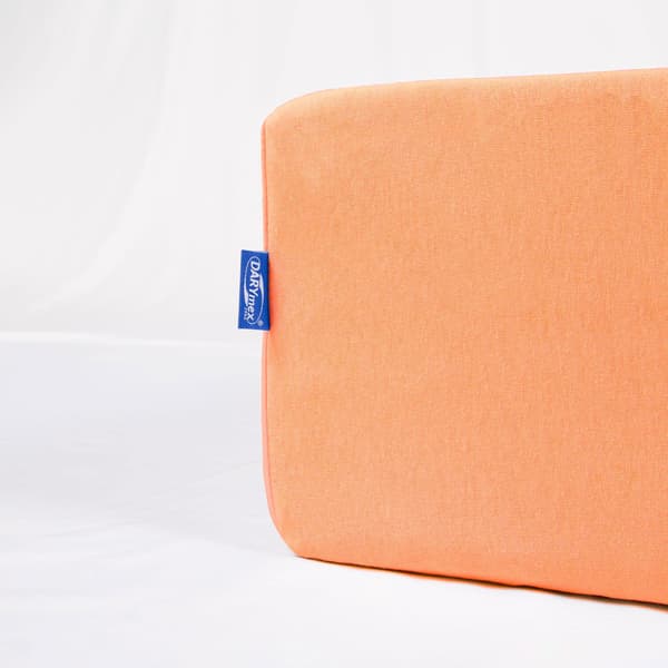 Stræklagen 200x220 elastisk JERSEY 100% BOMULD orange