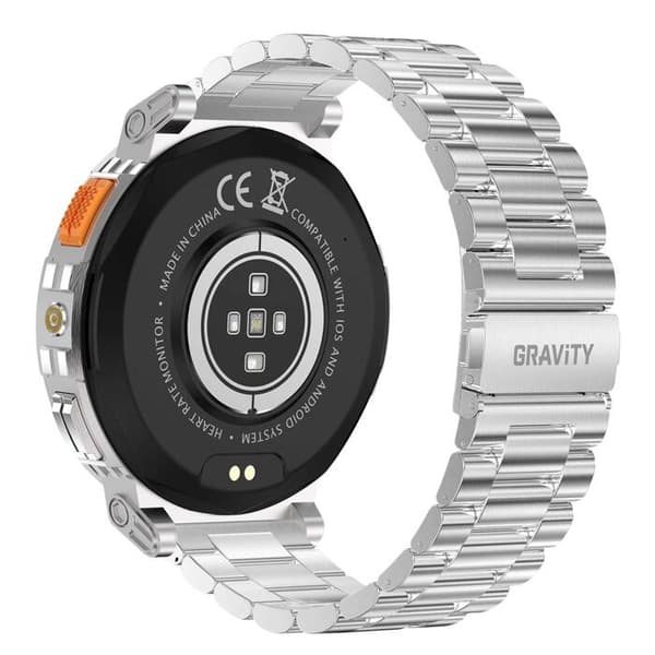 MIESTEN ÄLYKELLO GRAVITY GT23-2 - TASKULAMPPU, LISÄRANNEKE (sg031b)