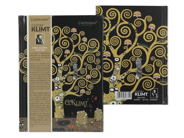 Carmani, notesbog - Gustav Klimt/Livets træ