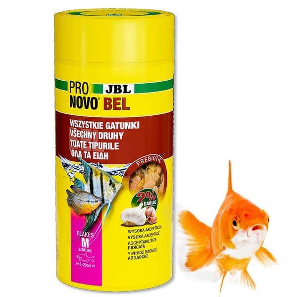JBL Pronovo Bel Flakes M 250ml - basis fiskefoder