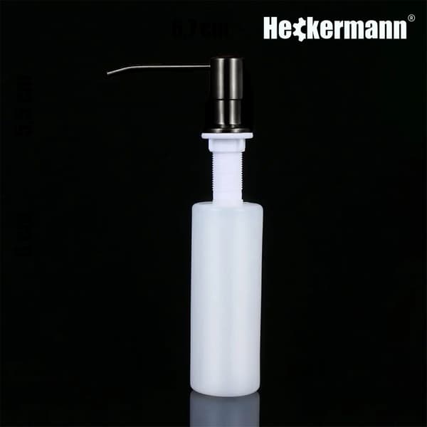 Heckermann Køkkenvæskedispenser 500ml Sort