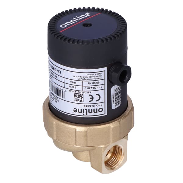 Elektronisk dricksvattencirkulationspump, Onnline Pro 15-1/65 B, med