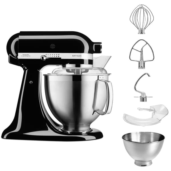 KitchenAid Artisan 5KSM185 4,8 litran yleiskone KitchenAid Väri: Kiiltävän musta