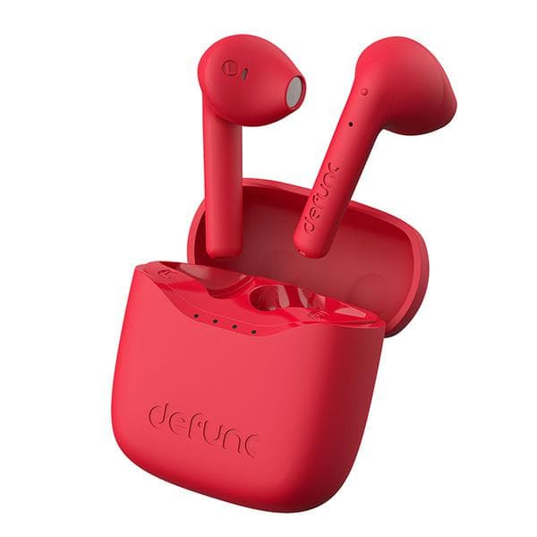 DeFunc Bluetooth 5.3 True Lite Langattomat Kuulokkeet Punainen