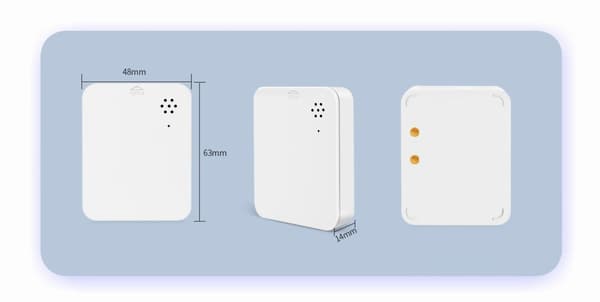 Zigbee TUYA SmartLife NY oversvømmelsessensor med lydalarm