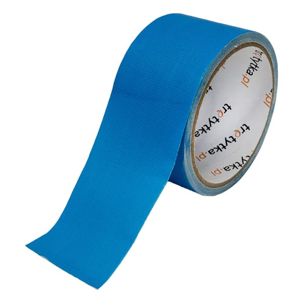 UV-fluorescerande tejp, 50 mm x 5 m, blå