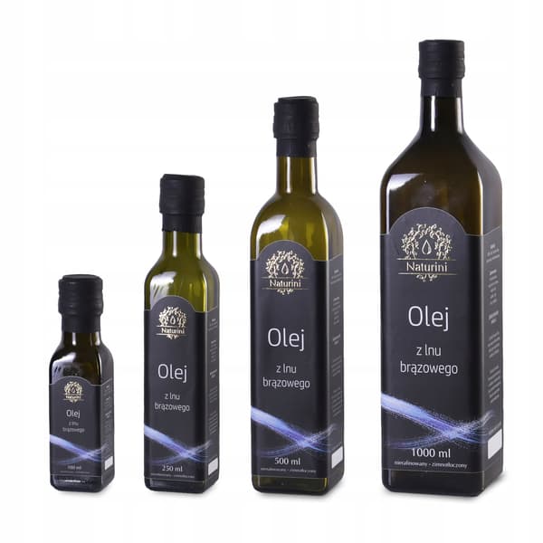 Kallpressad linolja 2x1000ml Naturini