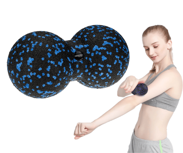 Aqua-Sport Powerstretch EPP duobollerulle sort-blå AS04139
