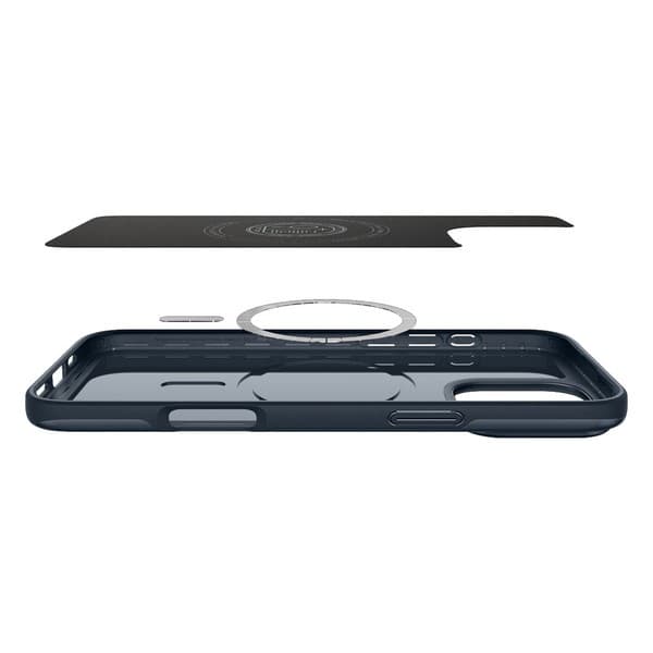 Spigen Thin Fit Mag-etui til MagSafe til iPhone 16 Pro Max, metalskifer