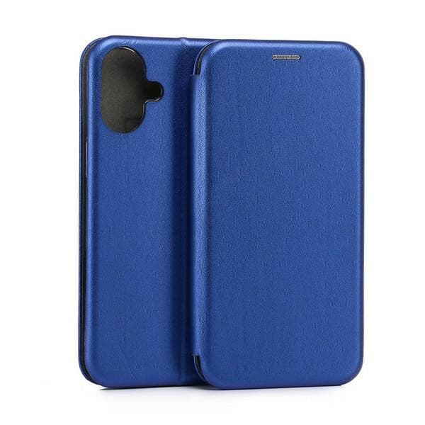 Beline Book Magnetisk Etui til iPhone 16 Plus Blå