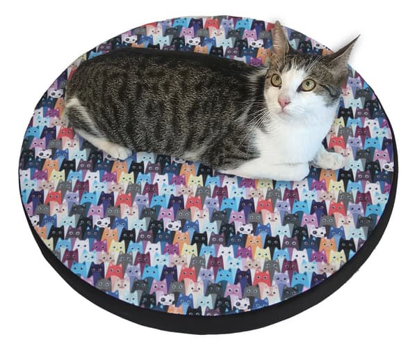 Katteseng / Elastisk skummadras Ring 55 cm Meow