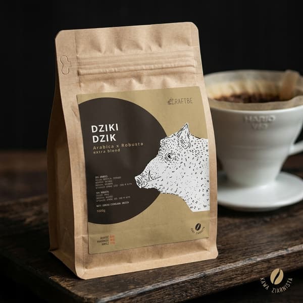 Craftbe Vildsvinskaffebönor 250g