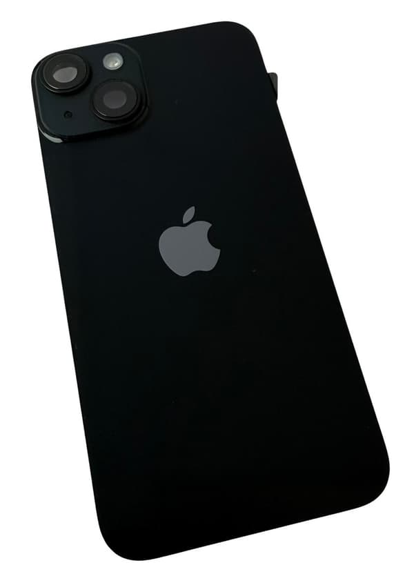ORG Plecki Grade A original flik + flex för iPhone 14, svart