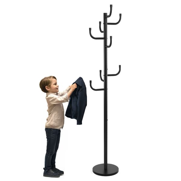 Wiktor stående bøjle 175 cm sort