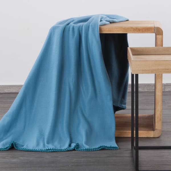 Fleecefilt 150x200 cm fleece blå