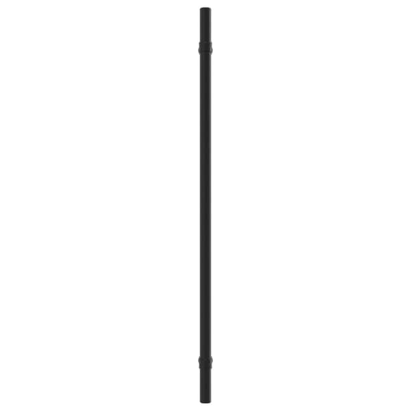 vidaXL skabsgreb 20 stk. sort 320 mm rustfrit stål