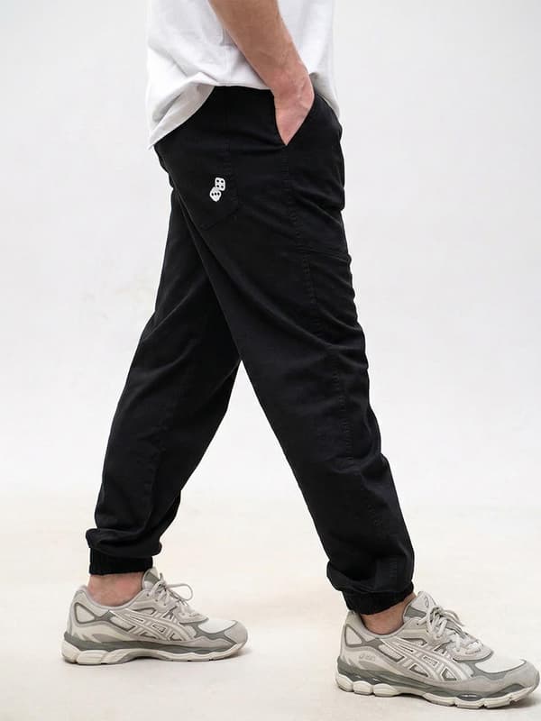 Lucky Dice Work Herr Joggingbyxor Svarta M