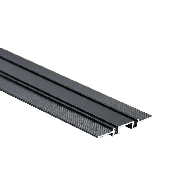 Indbygget magnetisk skinne 2m 48VDC Sort SLIM TRACK Type B