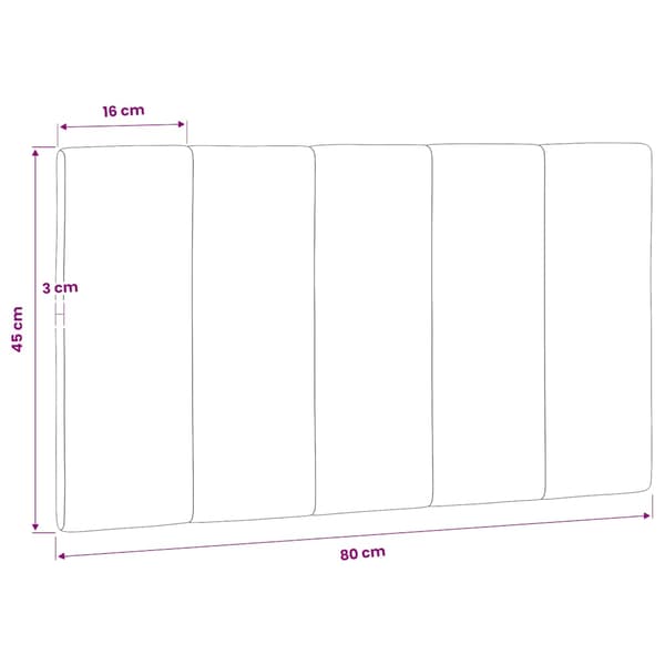 vidaXL Sängynpäädyn tyyny vaaleanharmaa 80 cm sametti