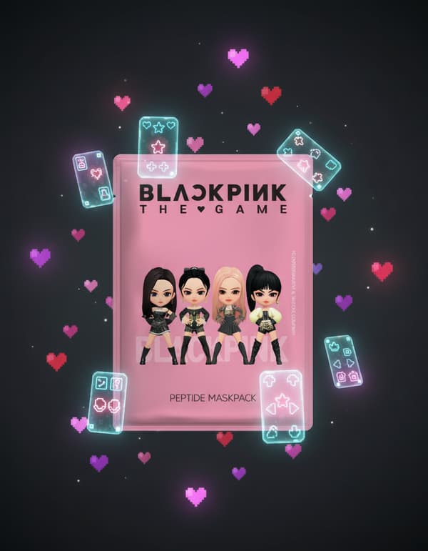 BLACK PINK THE GAME PEPTIDE -kangasnaamio