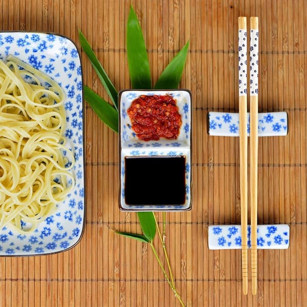 Bambu sushi-puikot 24 cm 8 kpl