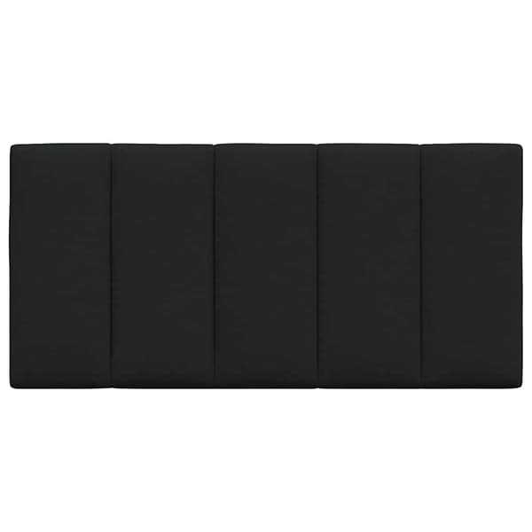 vidaXL hovedgærdehynde, sort, 100 cm, stof