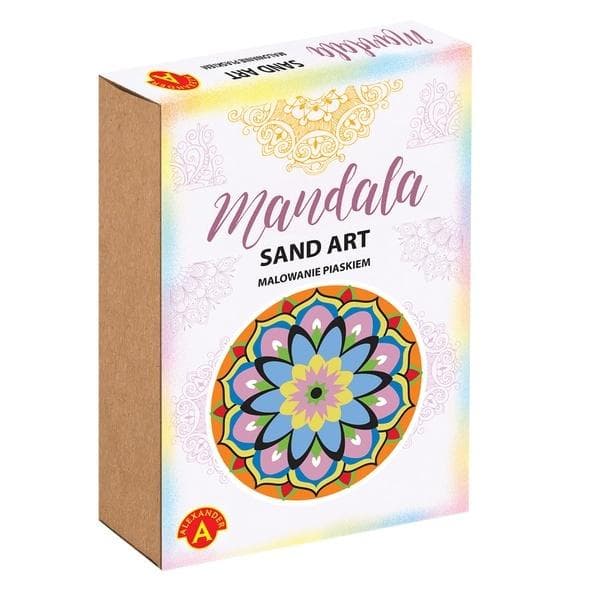 Sandmaleri Mandala 1 Sandkunst