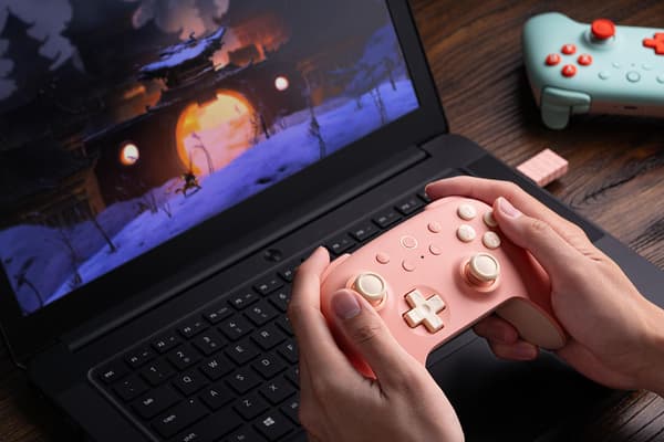 8BitDo Ultimate 2C langaton ohjain, Peach (RET00472)