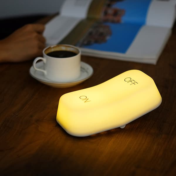 PÅ-AV-lampa varm MUID