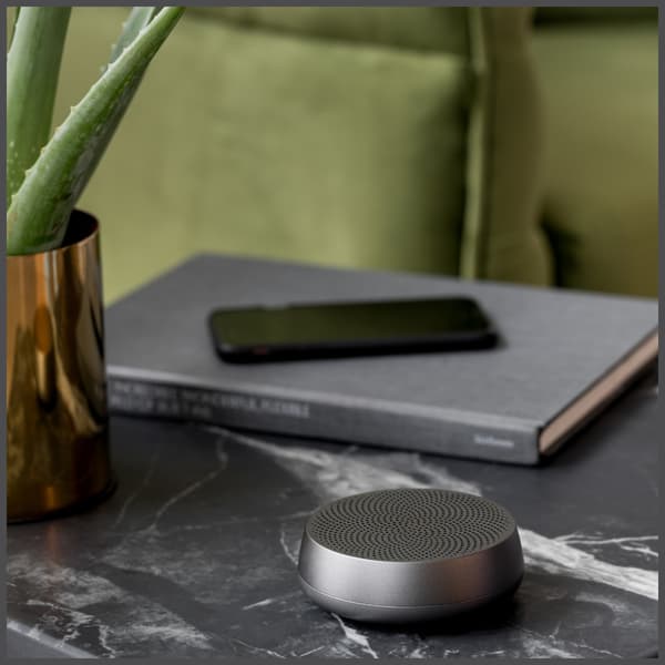 Lexon Mino+ L Bluetooth-højttaler Aluminium Mørkegrå