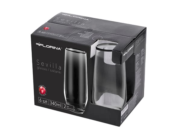 Longdrink Sevillaglas 340ml 6 st.
