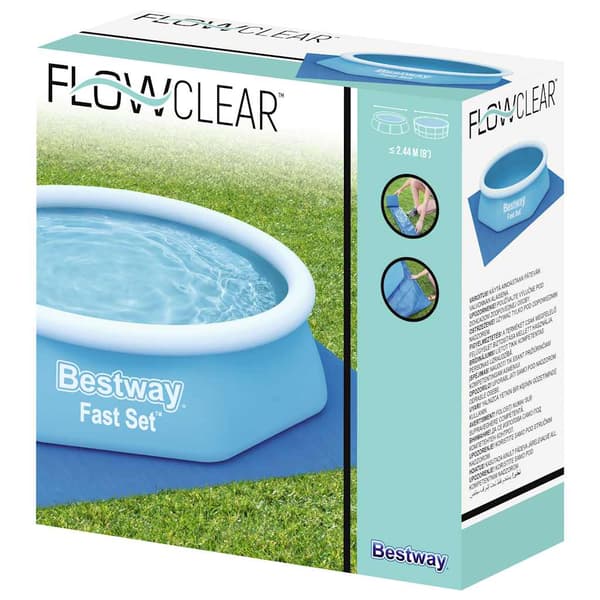 Bestway Flowclear poolmåtte, 274 x 274 cm