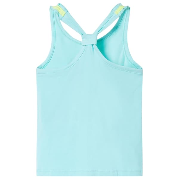 Børne tanktop, lys mintgrøn, 128