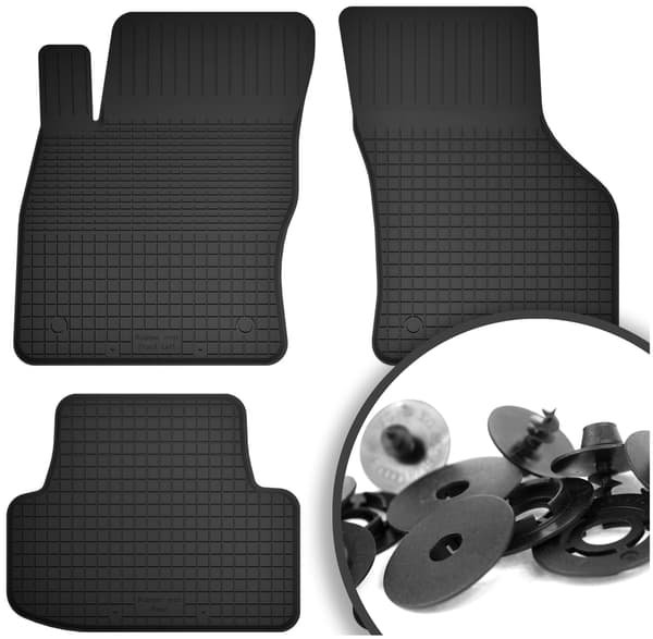 Gummimåtter + stoppere til: Seat Ateca crossover (2016-)