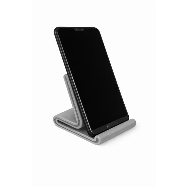 Grå telefonholder bordholder smartphoneholder