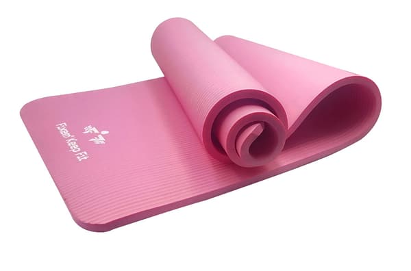 Yogamatta 1,5 cm rosa 190x63 cm
