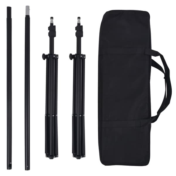 vidaXL Studio Kit med Softbox-lys og baggrunde